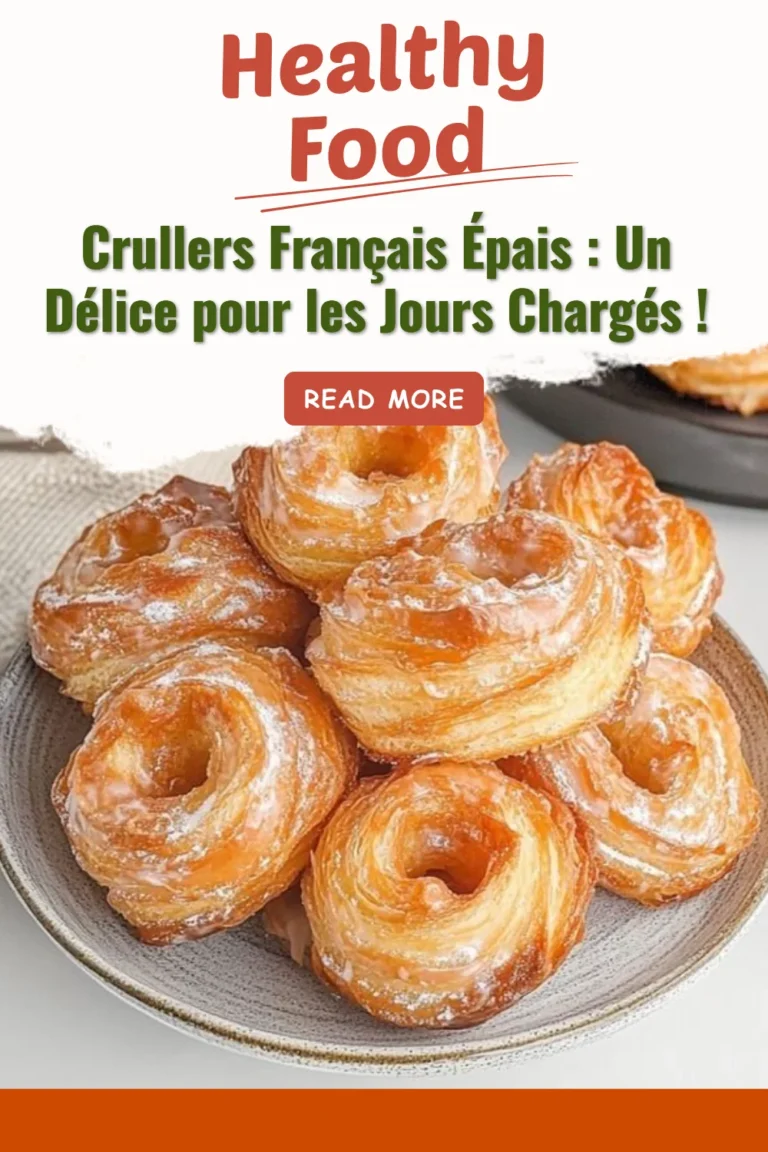 Delicious crullers français épais, parfaits pour des journées bien remplies.