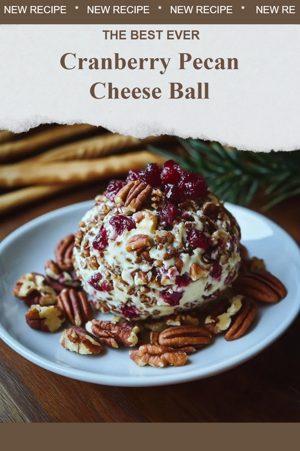 Cranberry Pecan Cheese Ball