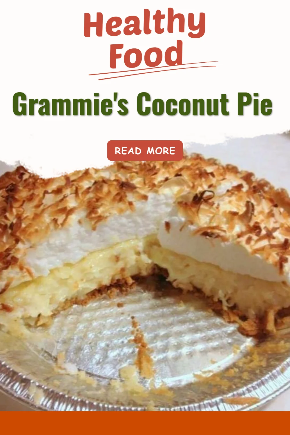 Grammie’s Coconut Pie